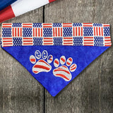 Flag Paws / Over the Collar Dog Bandana - Mydeye