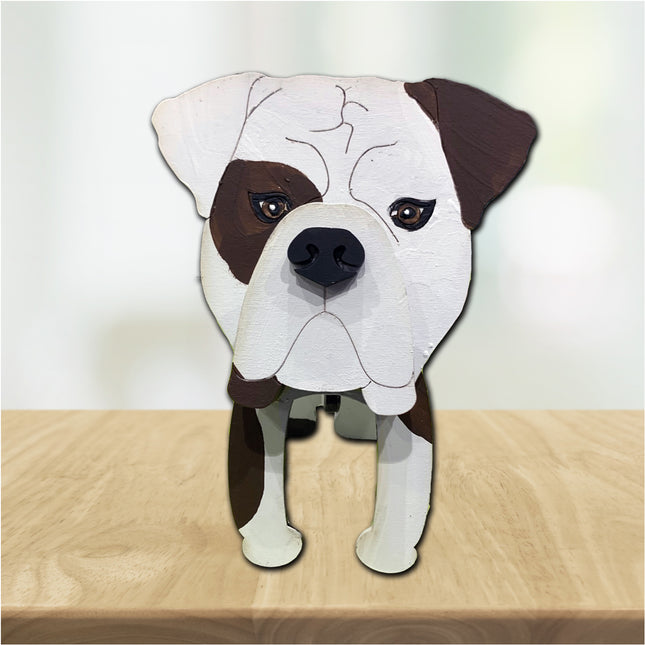 American Bulldog Eyeglass Holder