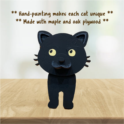 Black Cat Eyeglass Holder
