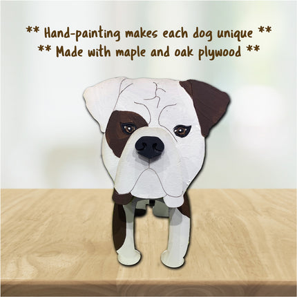 American Bulldog Eyeglass Holder