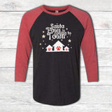 Santa Paws is Coming to Town Shirt - LIMITED EDITION RAGLAN