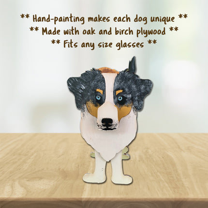 Aussie / Australian Shepherd Eyeglass Holder