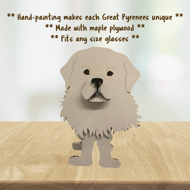 Great Pyrenees Eyeglass Holder