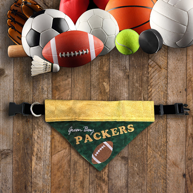 Green Bay Packers  / Over the Collar Dog Bandana