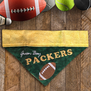 Green Bay Packers  / Over the Collar Dog Bandana