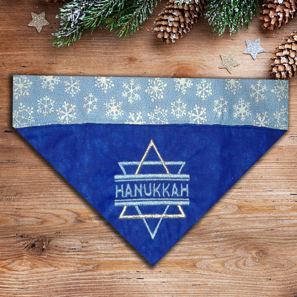 Hanukkah / Holiday Dog Bandana