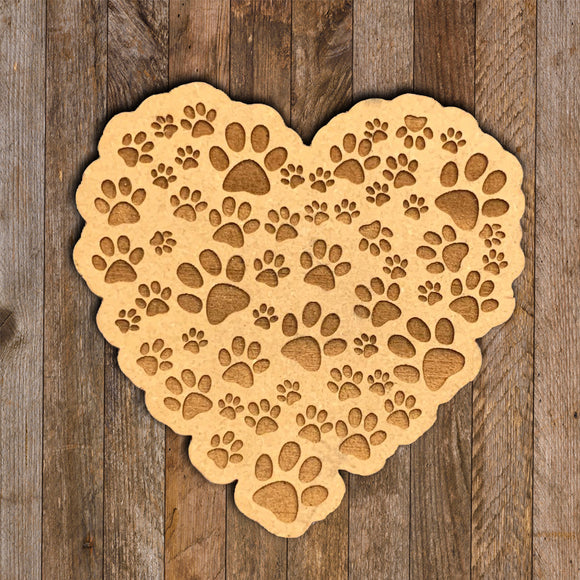 Magnet - Paw Heart