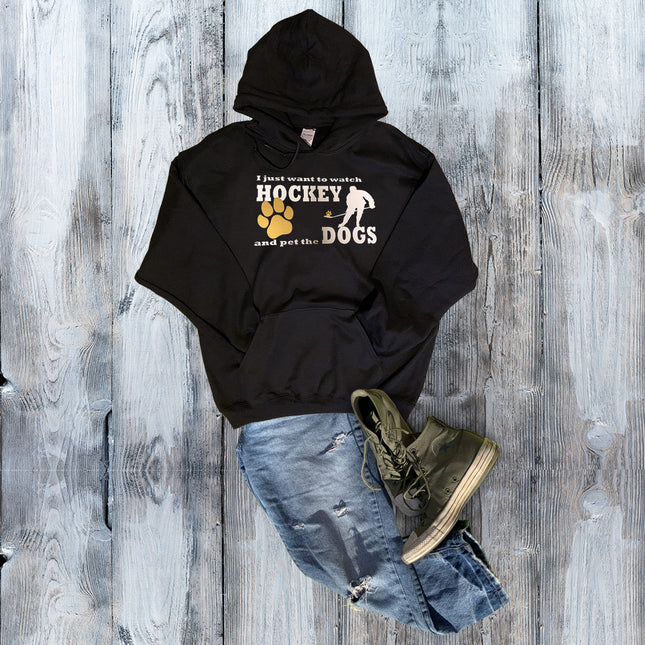 Watch Hockey & Pet the Dog/Cat Shirt