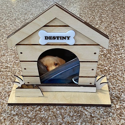 Dog House Photo Frame