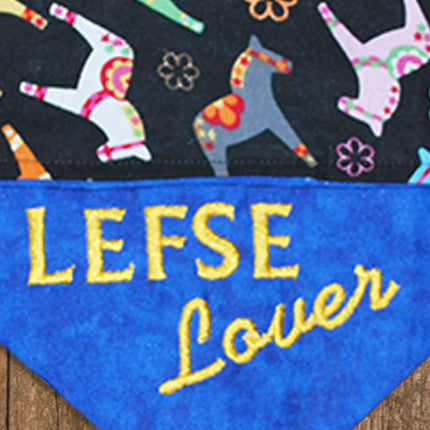 Lefse Lover / Over the Collar Dog Bandana