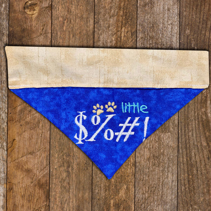 Little $%#! / Over the Collar Dog Bandana