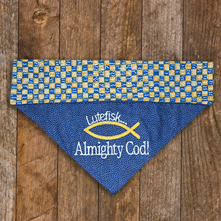 Lutefisk  - Almighty Cod / Over the Collar Dog Bandana
