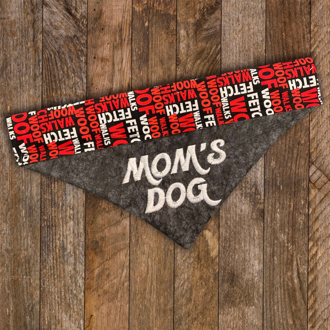 Mom's Dog / Over the Collar Dog Bandana