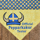 Official Pepparkakkar Tester / Over the Collar Dog Bandana