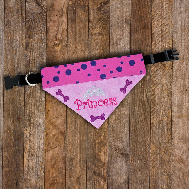 Princess / Over the Collar Dog Bandana