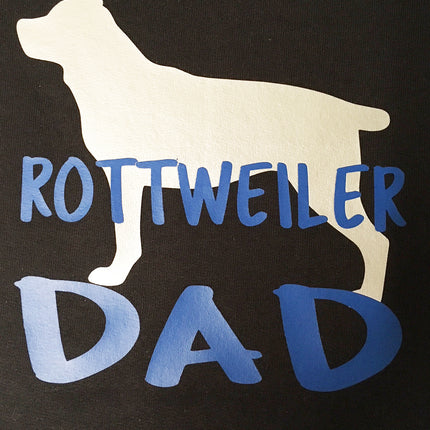 Breed Dad shirt sample - Rottweiler Dad design