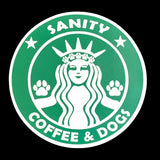 Sanity * Coffee & Dogs Shirt - Mydeye
