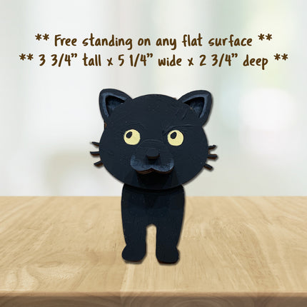 Black Cat Eyeglass Holder