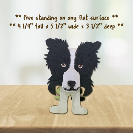 Border Collie Eyeglass Holder