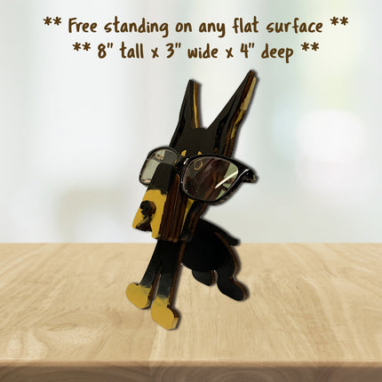 Doberman Eyeglass Holder