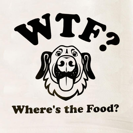 WTF Tea Towel / Dog Themed Flour Sack Cotton Towel - Mydeye