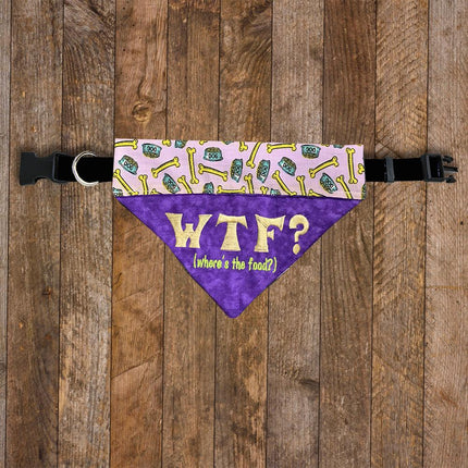 WTF? (Where's the Food?) / Over the Collar Bandana - Mydeye