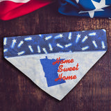 Home Sweet Home States / Over the Collar Dog Bandana