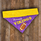 Minnesota Vikings / Over the Collar Dog Bandana