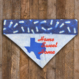 Home Sweet Home States / Over the Collar Dog Bandana