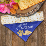 I Hid the Matzah Dog Bandana / Passover Over the Collar Dog Bandana