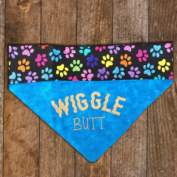 Wiggle Butt / Over the Collar Dog Bandana