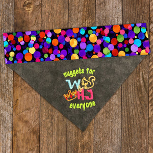 W & HJ - Nuggets for Everyone / Over the Collar Dog Bandana