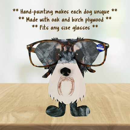 Schnauzer Eyeglass Holder